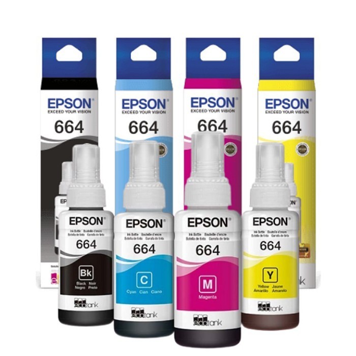 Tinta Printer Epson 664 Ori
