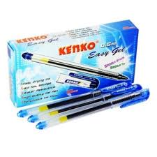 Pulpen Gel Kenko Biru